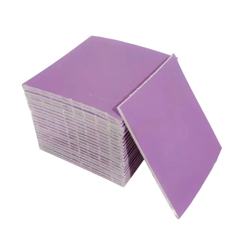 15PCS 115*125mm Sponge Sandpaper Purple Abrasive  Car Paint Bumper Plastic Parts Polishing Dry Wate