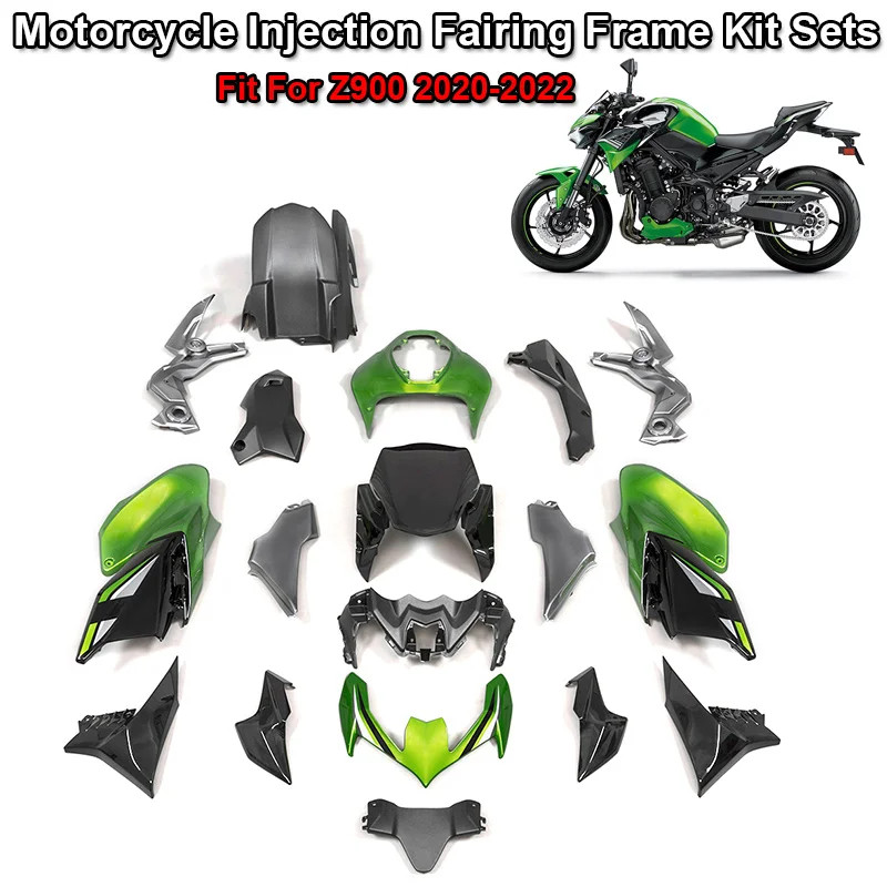 Fit For KAWASAKI Z900 ZR900 Z 900 ZR 900 2020 2021 2022 Motorcycle Fairings Injection Mold Painted