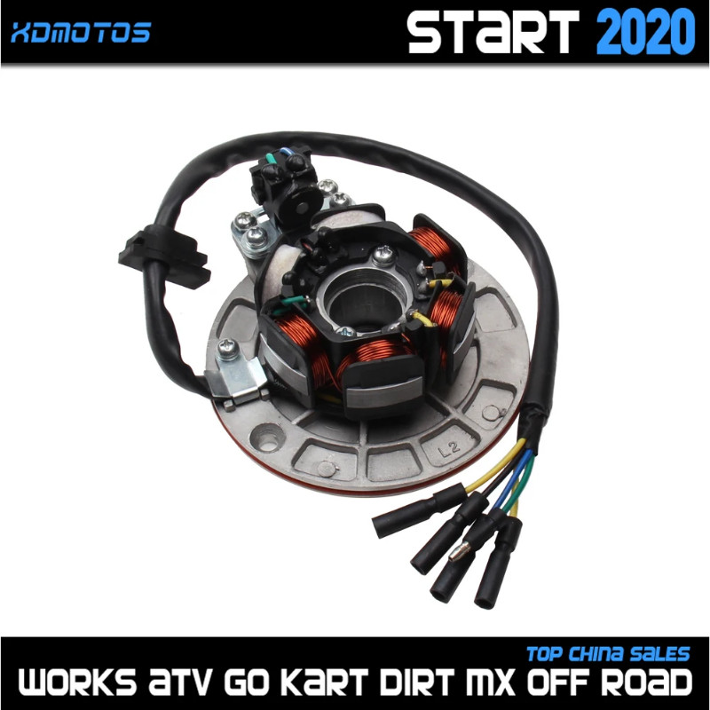 YX150 YX160 Magneto Stator Ignition Coil With Light YINXIANG YX 150cc 160cc KAYO BSE SSR GPX Pitste