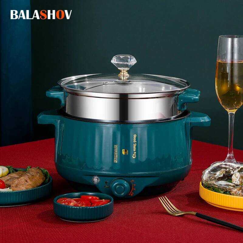 C 1.7/3.2L Electric Rice Cooker Multifunctional Pan Non-Stick Cookware Hotpot For Kitchen Soup Mult