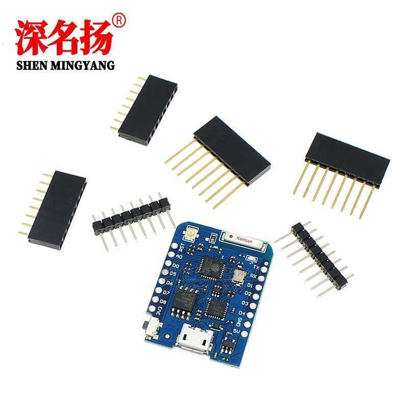 D1 mini V3.0.0 4MB WIFI IoT Development Board จาก ESP8266 ใช้งานร่วมกับ Nodemcu