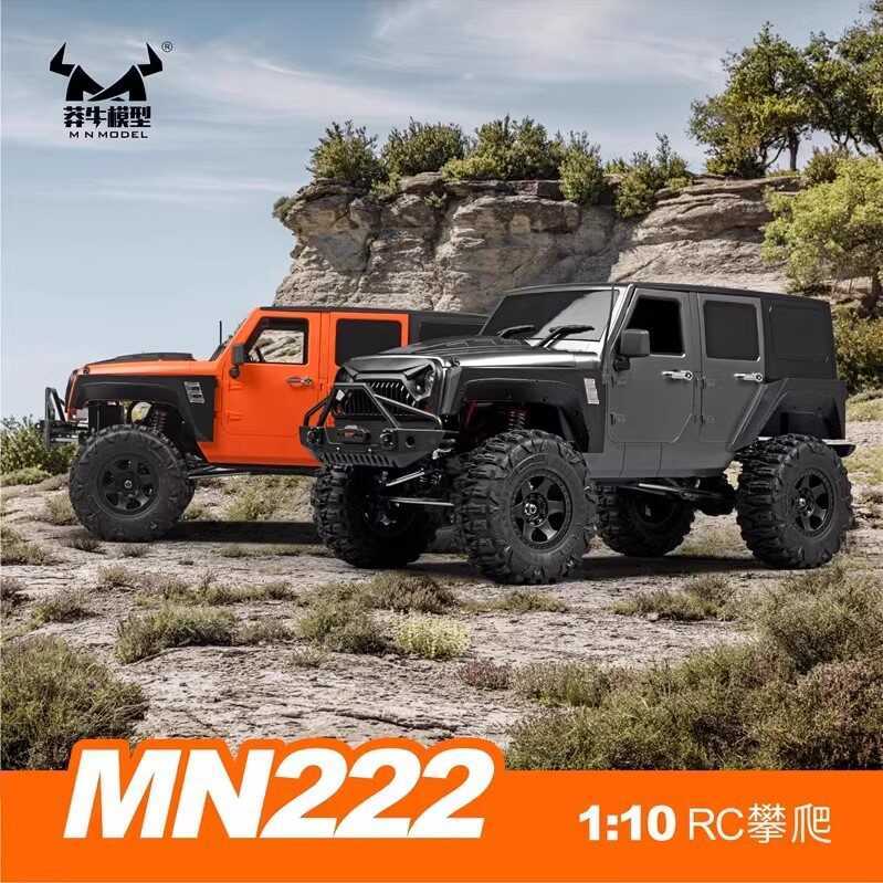 1: 10 รีโมทคอนโทรลรถ Mangniu MN222 รถออฟโรด 2.4G Full Scale สี่ล้อไดรฟ์รถปีนเขา RC ของเล่นรุ่น