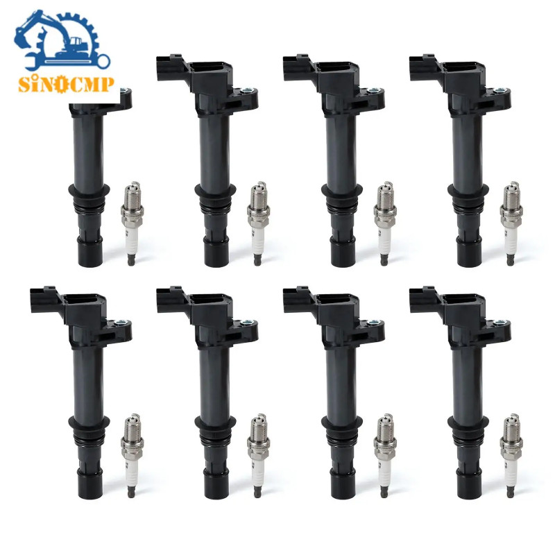 8Pcs Ignition Coils +8Pcs Iridium Spark PlugsFor Dodge Jeep 4.7L C1231 5C1114 E232 E329 E419 52-203