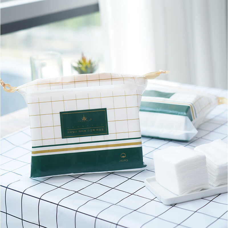 Ermu Grape Wet Cotton Pads Face Pads Dedicated Cotton Pads Stretching Makeup Remover Cotton Toner De