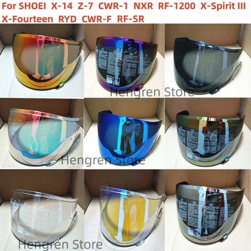 For SHOEI X14 X-14 Z7 Z-7 CWR-1 CWR1 NXR RF-1200 RF1200 X-Spirit 3 Xspirit III X-Fourteen RYD RF-SR