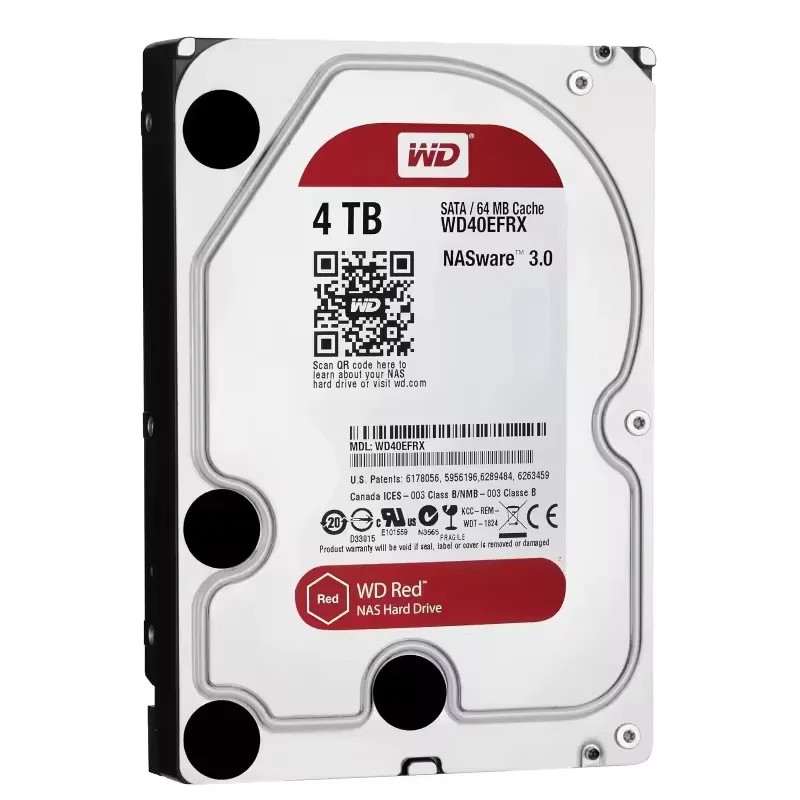 Western Data WD40EFRX Desktop Hard Disk 4TB Red Disk Enterprise WD40EFRX NAS Hard Drive