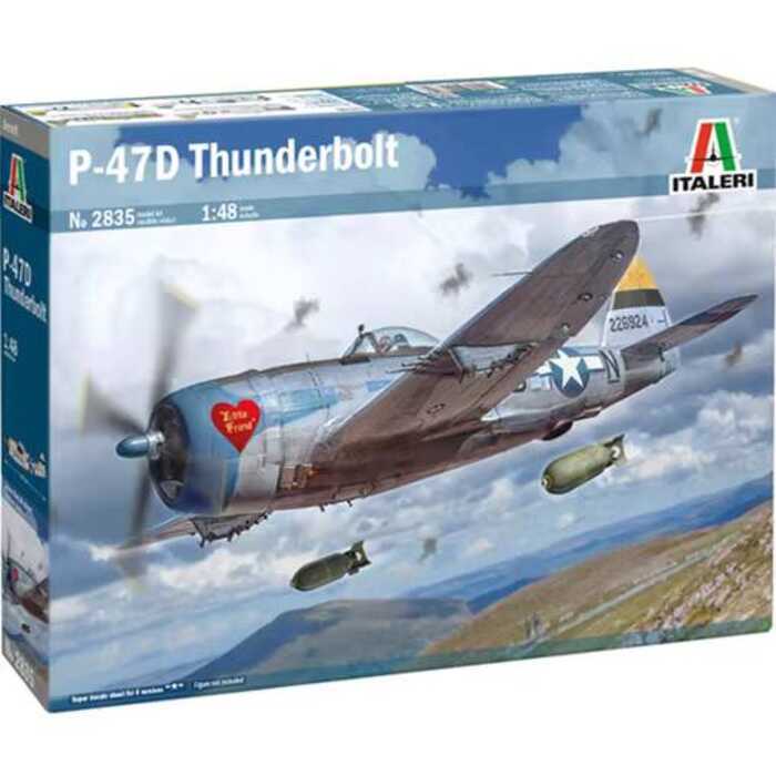 ITALERI 2835 1/48 เครื่องบินรบ P-47D Thunderbolt