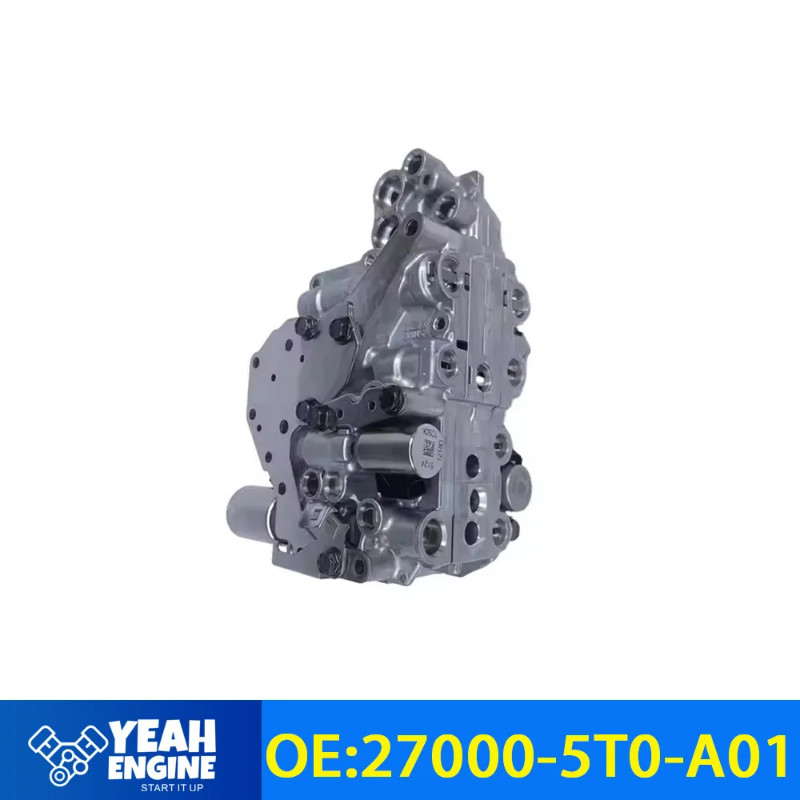27000-5T0-A01 Gearbox Valve Body With Solenoid Valve For Civic XRV 1.8L 1.5L Car аксессуары для авт