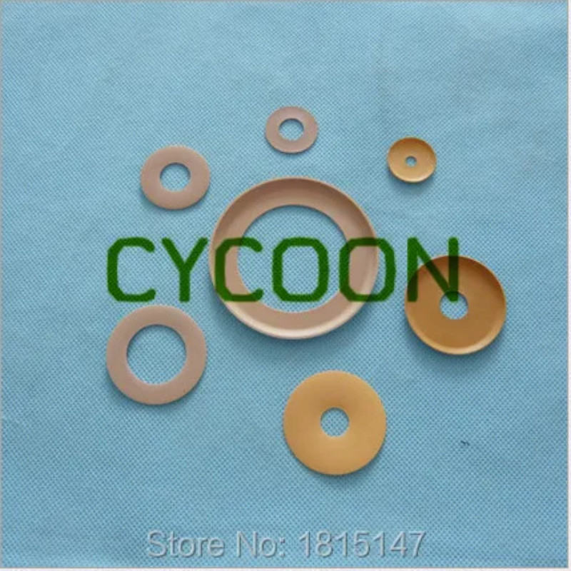 PTFE rings customize size 2pcs, 6pcs, 10pcs, 20pcs, 50pcs,100pcs