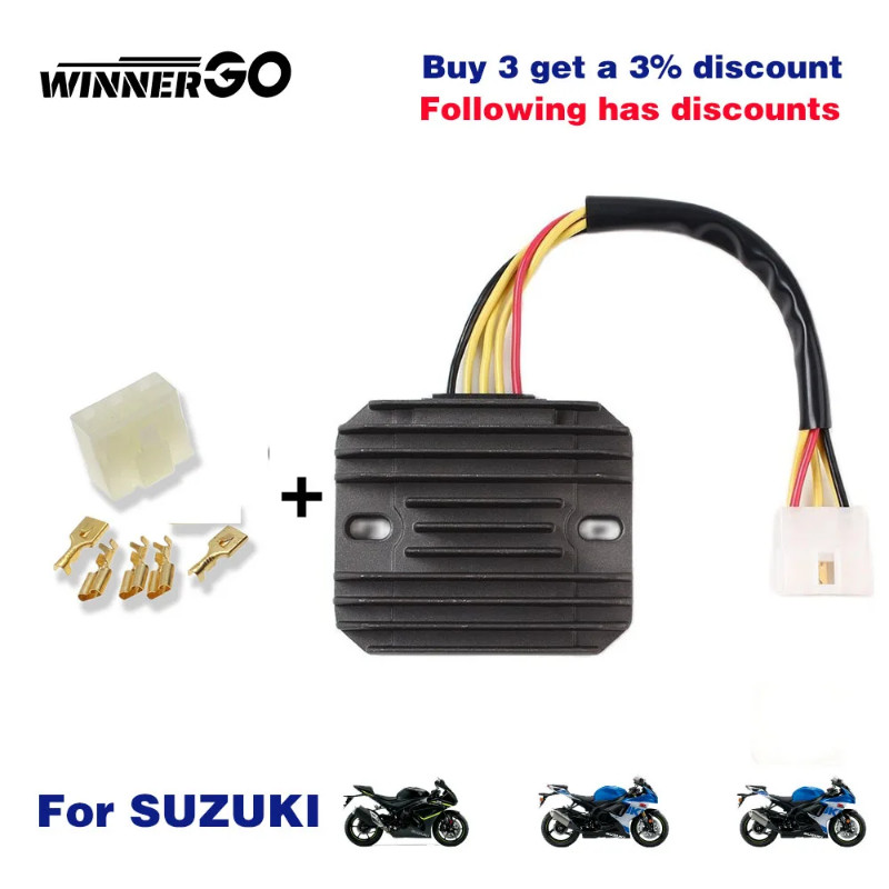 Voltage Regulator Rectifier for Suzuki GSXR 600 750 1000 32800-33E00 32800-33E10 32800-33E20 32800-