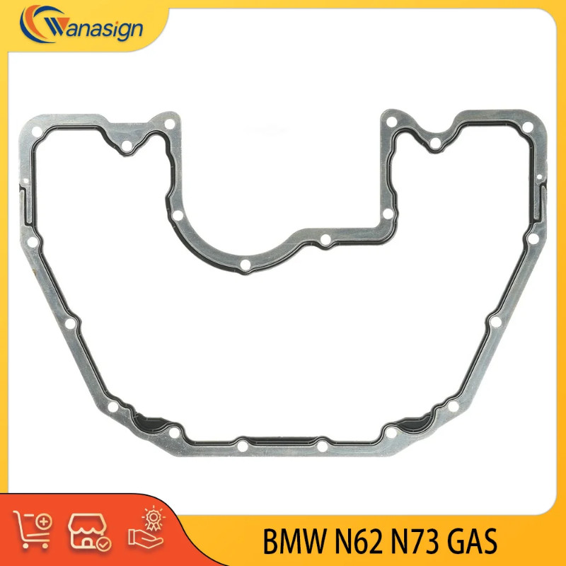 AUTO ENGINE PARTS Oil Pan Gasket For ALPINA BMW BRISTOL MORGAN WIESMANN 4.0 4.4 4.8 6.0 L T GAS V8