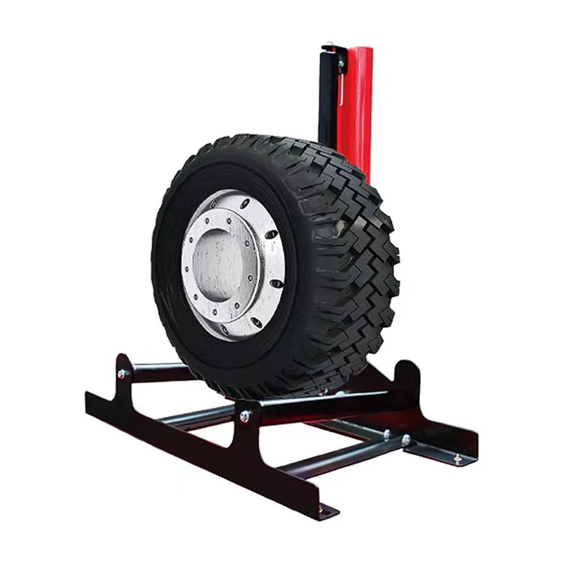 Equipment Rim&Tire Cleaner Stand Car Detailing Rolling Wheel Stand Tire & Wheel Detailing System Au