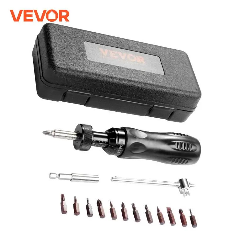 VEVOR 1/4" Torque Screwdriver Drive Screwdriver Torque Wrench Electrician Torque Screwdriver with S