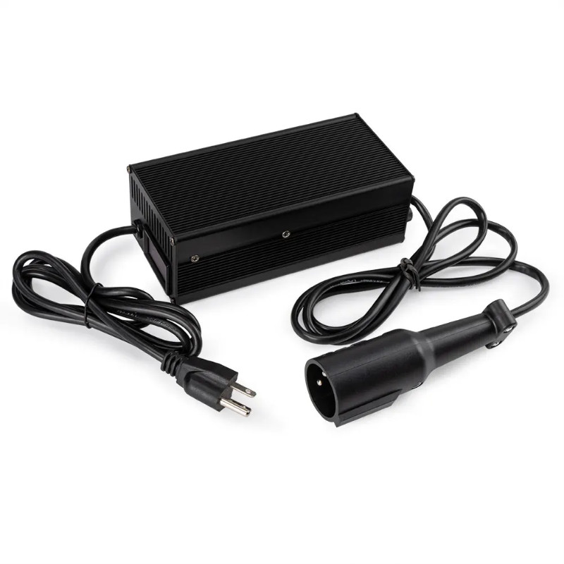 For Club Car For Golf Cart Battery Charger Round 3 Pin Plug Supercharger 48 volt 5 Amp Brand New Ca