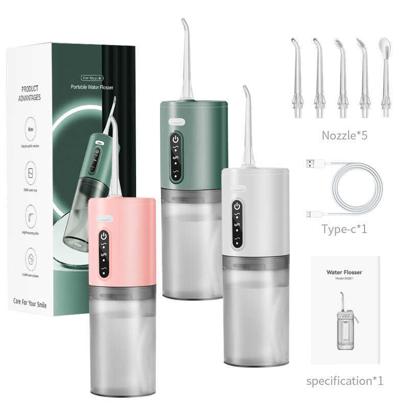 ไหมขัดฟันไฟฟ้า flosser แบบพกพา flosser น้ํา flosser Oral Handheld water flosser