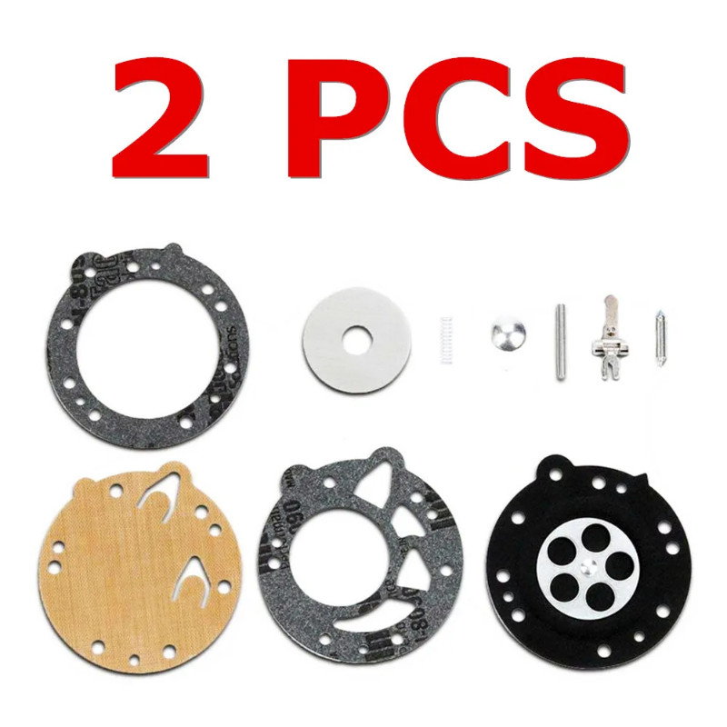 2Pc Carburetor Repair Kit Zama RB-42 08 08S 070 090 TS350 TS360 AVS LA-S6 Tillotson HL-293B HL-293C
