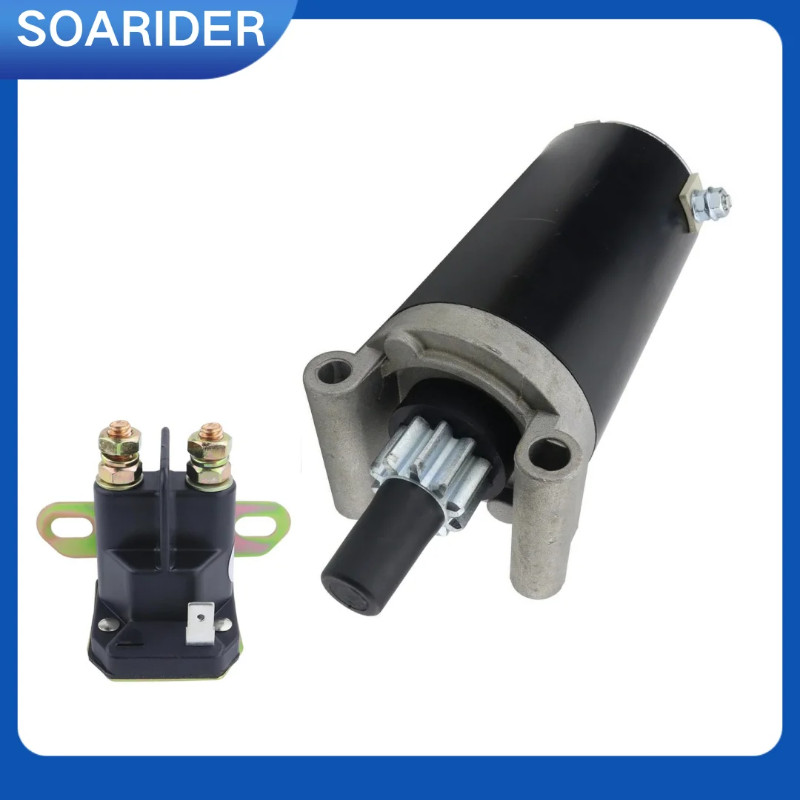 Starter Motor &  Relay for Kohler Courage Engines for Toro GT2200 2006-2007 GT2100 GT2300 2006 LX50