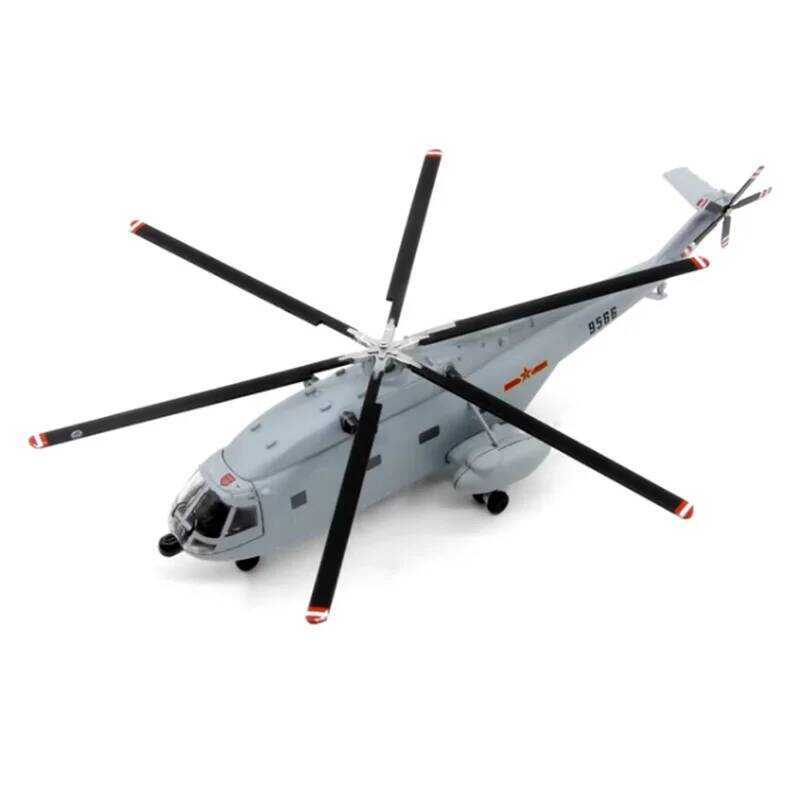 C Alloy Aircraft Model 17Cm Airplane Model Chinese Navy Z-8 Multi-Role Helicopter 566# Straight 8 F