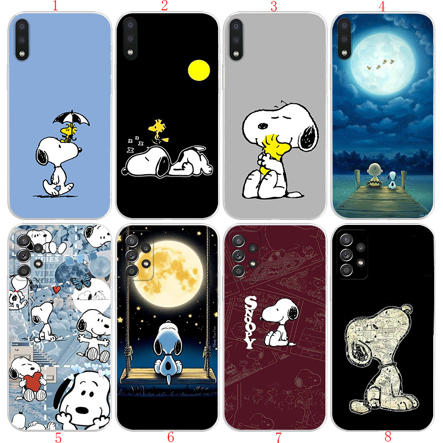 Realme 10 pro 5g Narzo 50i C3 C20 C21 C25S C55 C15 C25 C21Y C25Y D34 Snoopyอะนิเมะเคสโทรศัพท์โปร่งใส