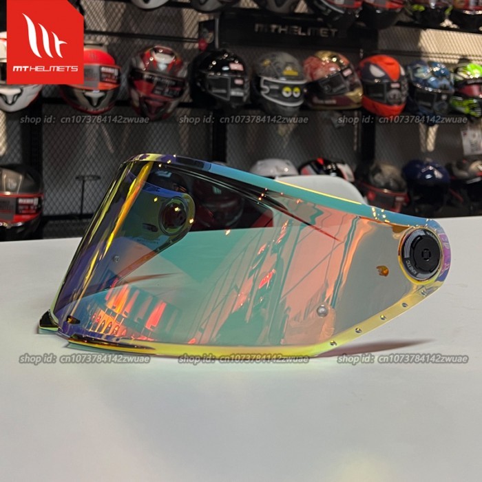 MT Replacement Face Shield for Model THUNDER 4 SV Helmet MT-V-28B Helmet Lens Original MT Parts