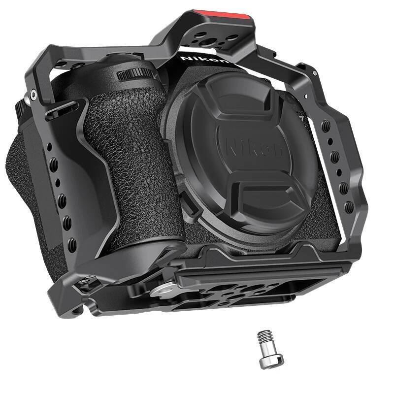 Vlogmagic Formfitting Camera Cage สําหรับ Nikon Z6 III Integrated Arca-Type Base และราง NATO