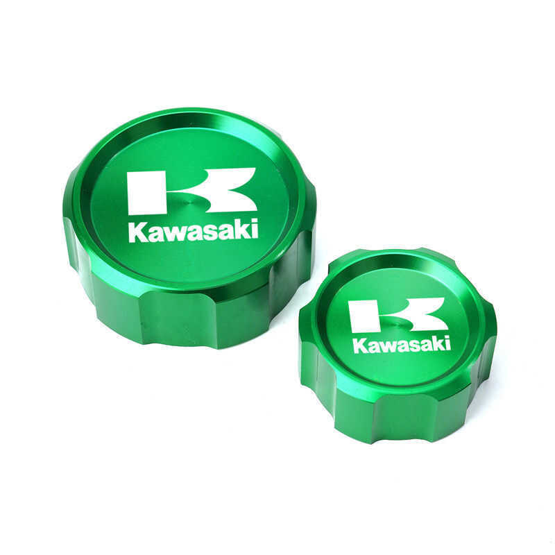 Kawasaki Z1000SX Z900RS ZX6R/10R Z750 ดัดแปลงฝาครอบถ้วยน้ํามันเบรคหน้า + ฝาครอบเบรกหลัง