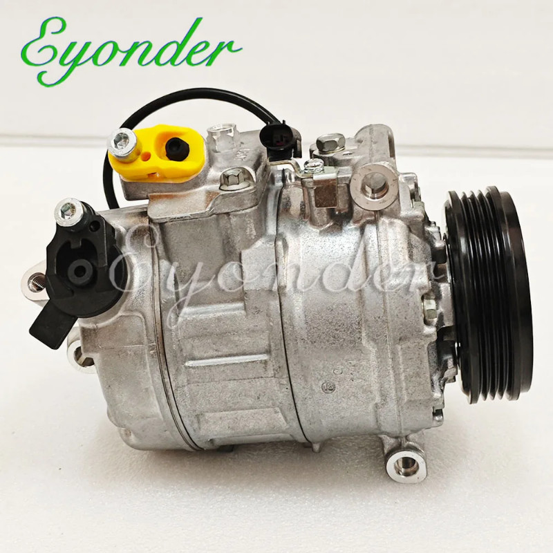AC Air Conditioning Compressor Cooling Pump PV4 for BMW 5 series E60 E61 530i 525i 530d 530xi 530xd
