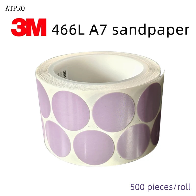 3M A7 466 LA Sandpaper 2500 Grit Pyramid Car Polishing 500 PCS