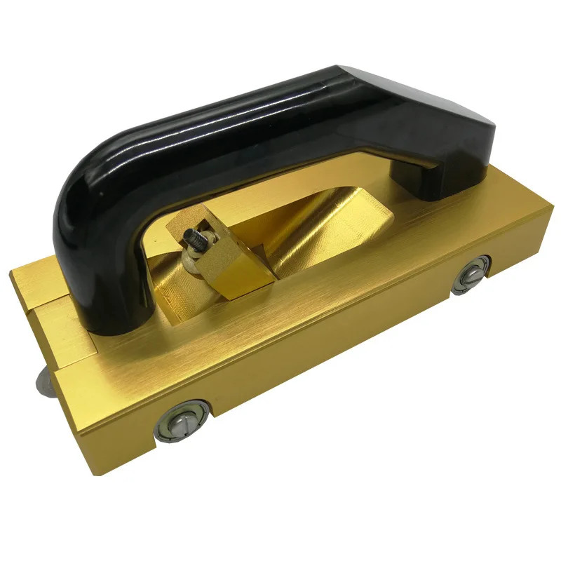 Sports Floor Pvc Plastic Floor Slotting Construction Tools Aluminum Alloy Manual Guide Wheel Slotti