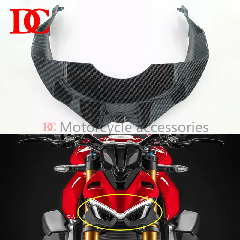 Ducati V4 SP Streetfighter V4 V4S 2020 2021 2022 Front Part of the Headlight Lower Plate Fairing Fr
