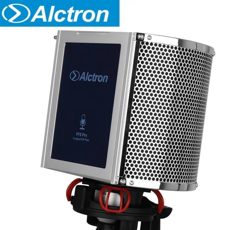 Original Alctron PF8 PRO Professional Simple Studio Mic Screen Acoustic Filter Desktop Recording Win