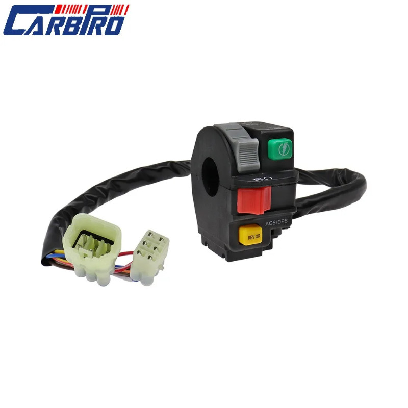 Left Handlebar Start Stop Headlight Switch For Can Am Outlander 650 850 1000 Renegade 570 850 1000
