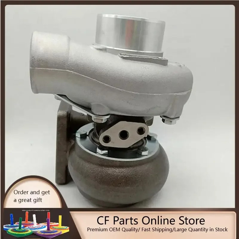 For Komatsu GD661A-1 EC210Z-1 Engine 6D105-1 6D110-1 Turbo T04B59-39 Turbocharger 6138-82-8201