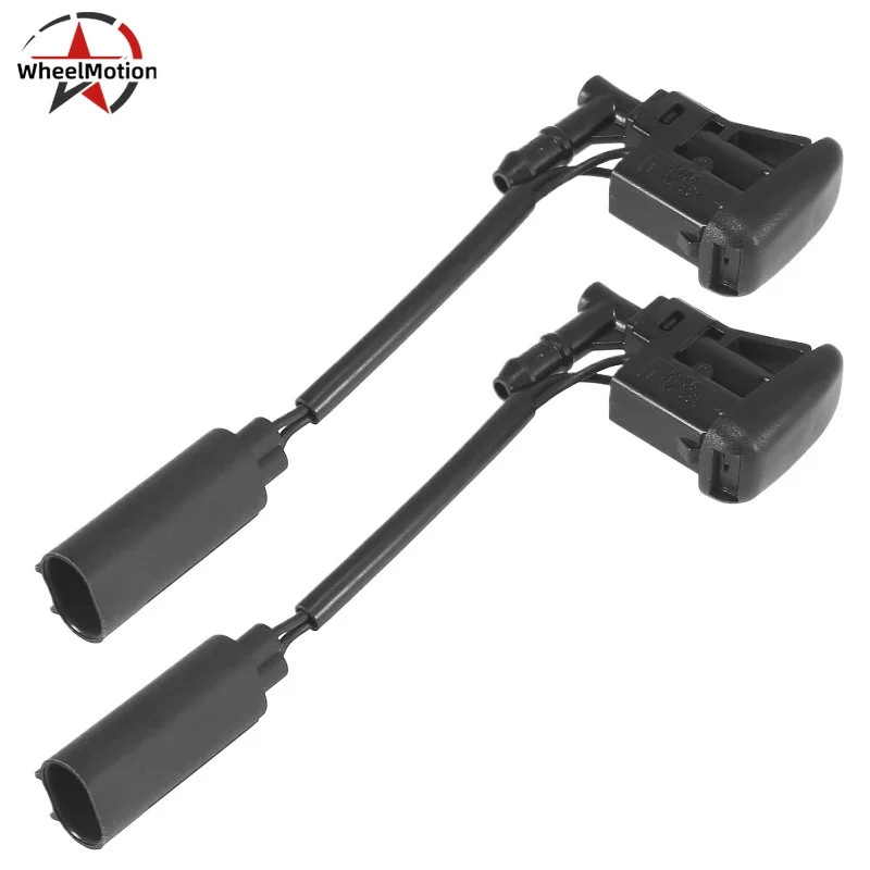 OEM 61667110851 1Pair Windshield Wiper Water Jet Washer Nozzle For BMW 1 Series E81 E82 E87 X3 E83