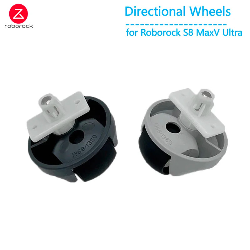 Original Directional Wheels for Roborock S8 MaxV Ultra S8 Max Ultra Q8 Max Qrevo MaxV Q5 Pro Front