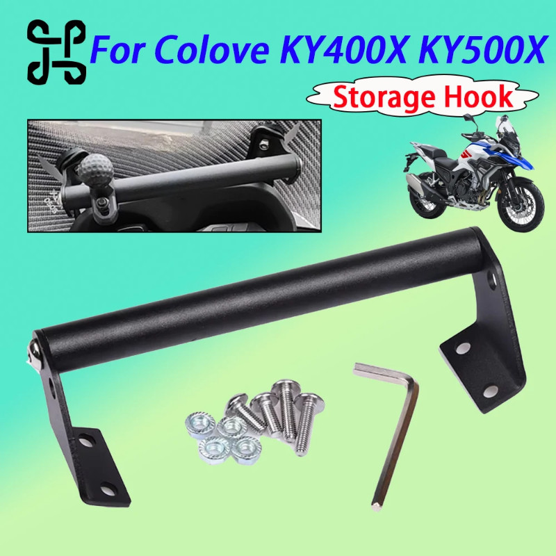 For Colove KY500X KY400X KY500F KY Excelle 500X 525X Motorcycle Phone Holder Anti-Vibration GPS Nav