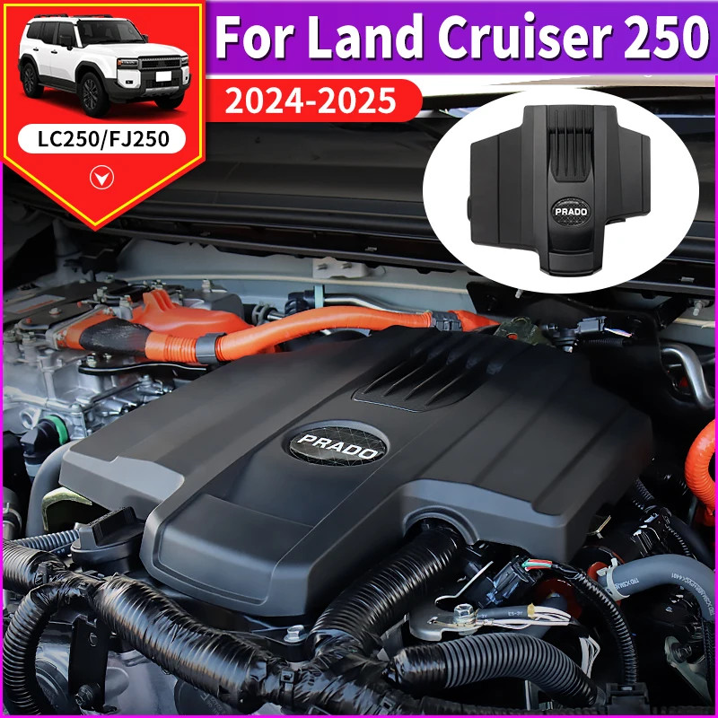 For Toyota Land Cruiser 250 2024 2025 Prado LC250 1958 First Edition FJ250 Engine Dustproof Hood,Up
