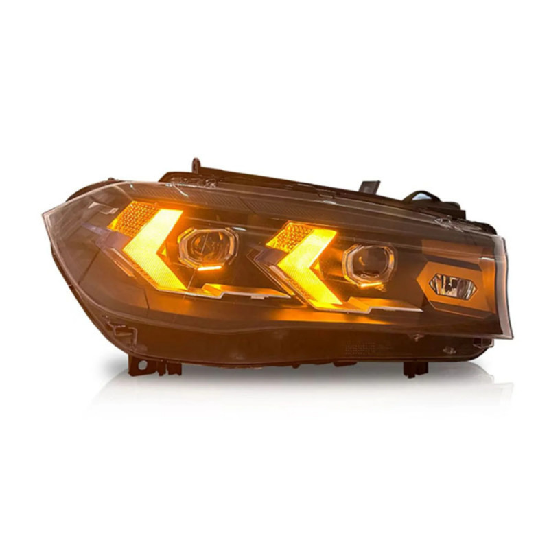LED Headlight for BMW X5 F15 14-18  Daytime Running Light Turn Signal 2pcs