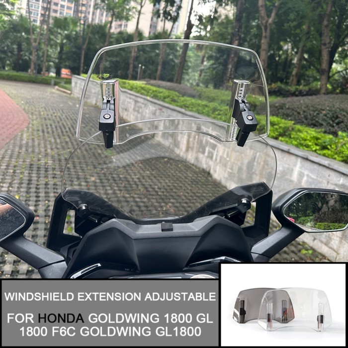 Fit For HONDA GoldWing 1800 GL1800 F6C Goldwing GL1800 GoldWing F6B Motorcycle Windshield Extension