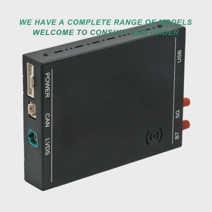 Upgrade Decoder Box Wireless Carplay interface box for 2009-2018 Q5 2009-2016 Audi Concert A4 A5 S5