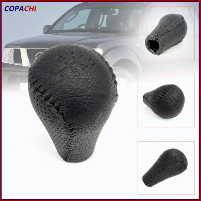 New 6 Speed Car Gear Shift Knob 32865-EB30B 32865EB30B 3286540U00 For NISSAN Navara D40 Frontier Do
