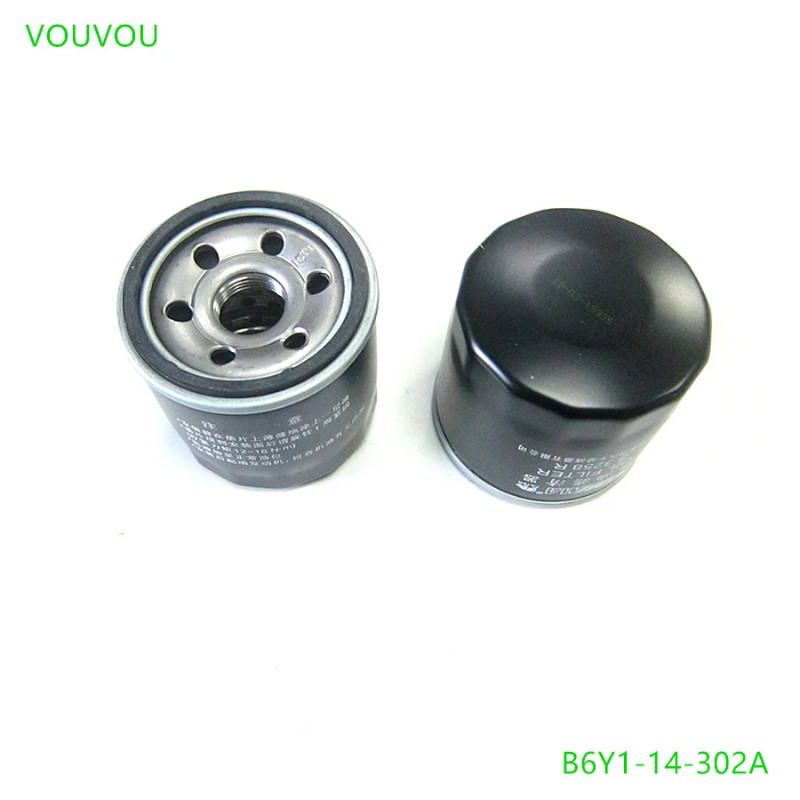 Car accessories engine oil filter B6Y1-14-302A for Mazda 323 protege 5 BJ Premacy CP 626 mazda 2 MX
