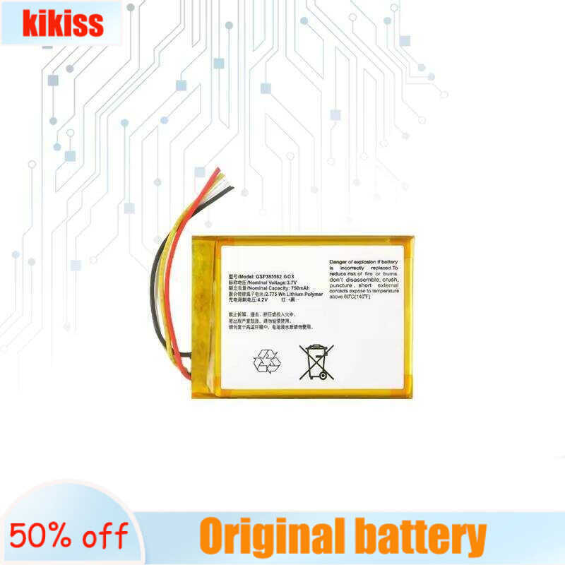 Battery For JBL GO 3 Speaker GO3 750mAh