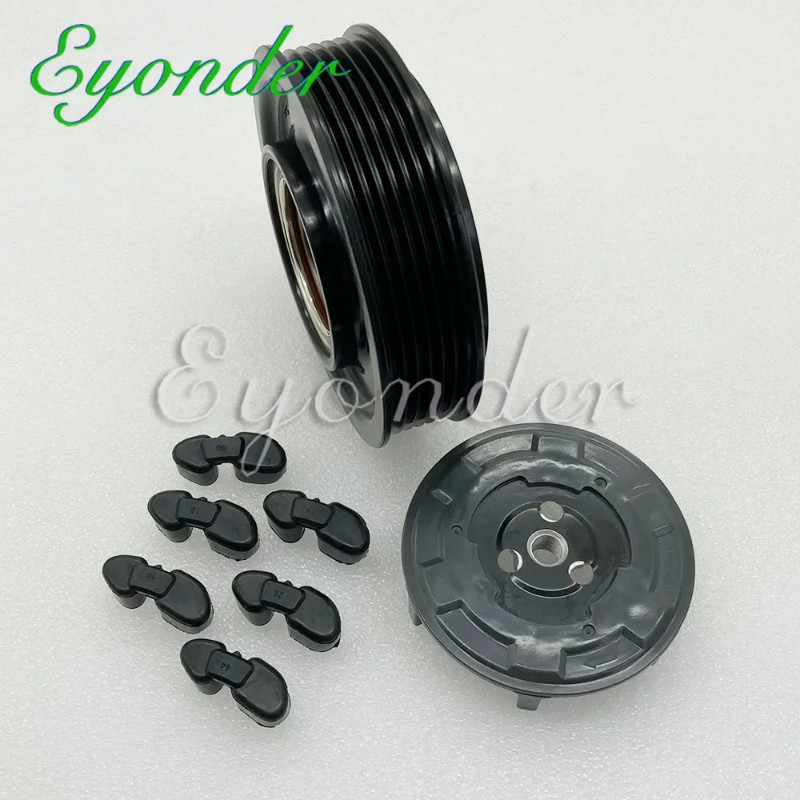 AC A/C Compressor Clutch Pulley for Audi Skoda VW 6Q0820808G 6Q0820808A 6Q0820808C 6Q0820808E 82026