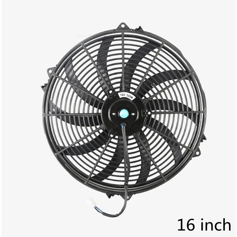 16" 120w High Power Electric Car Engine Radiator Cooling Fan 12V