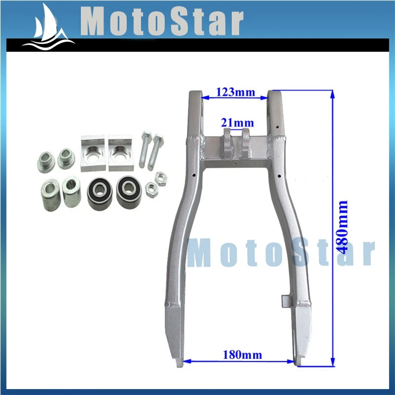 480mm Aluminum Swingarm For 125cc 140cc 150cc 160cc 190cc Pit Dirt Bike Motorcycle