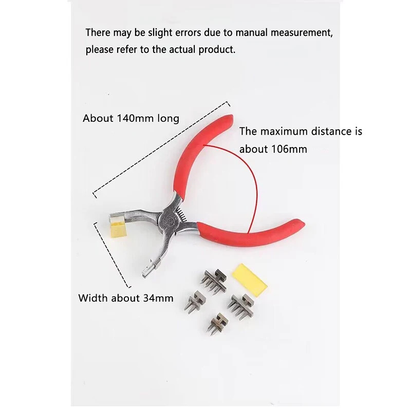 Chisel Diamond 4mm Punch Creative Leather Goods Clamp Tool Craft Punch Handheld Silent Punch Tool P