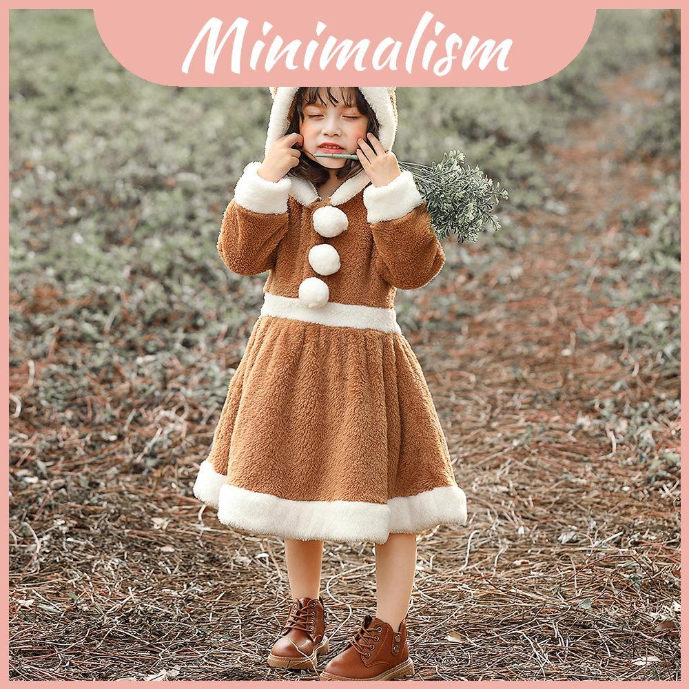 Elk ชุดคอสเพลย์คริสต์มาสสําหรับเด็กผ้านุ่มสําหรับการแสดงบนเวที