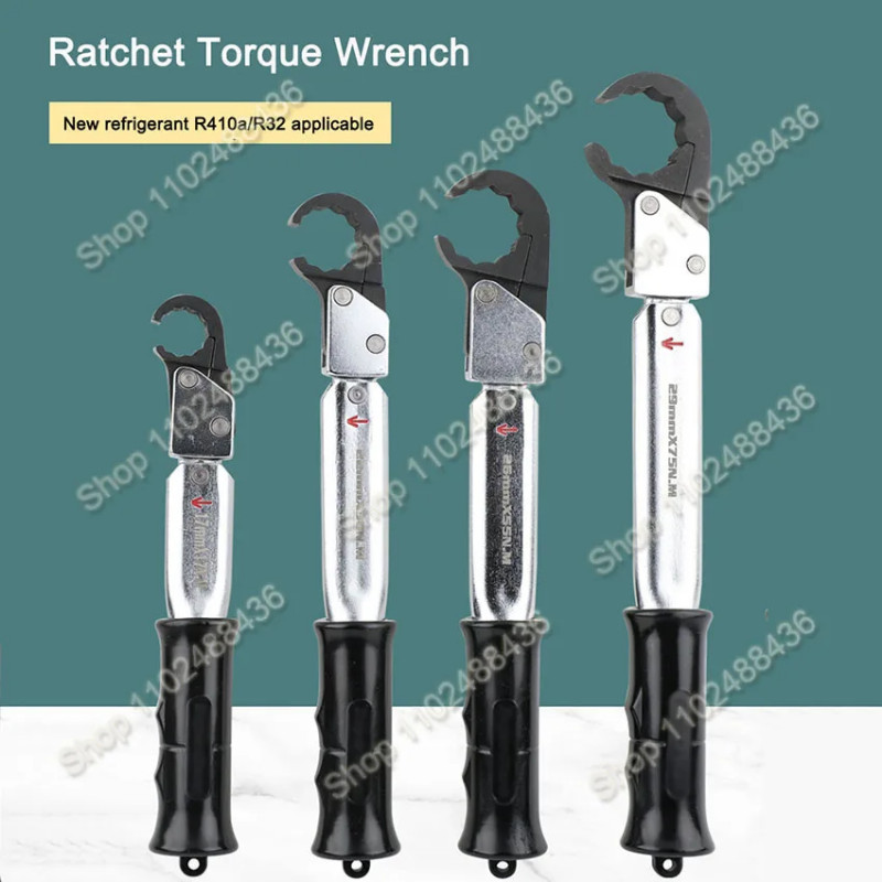 Open End Wrench Copper Cap Bell Mouth Tool ST-02L Ratchet Torque Wrench Combination High-precision