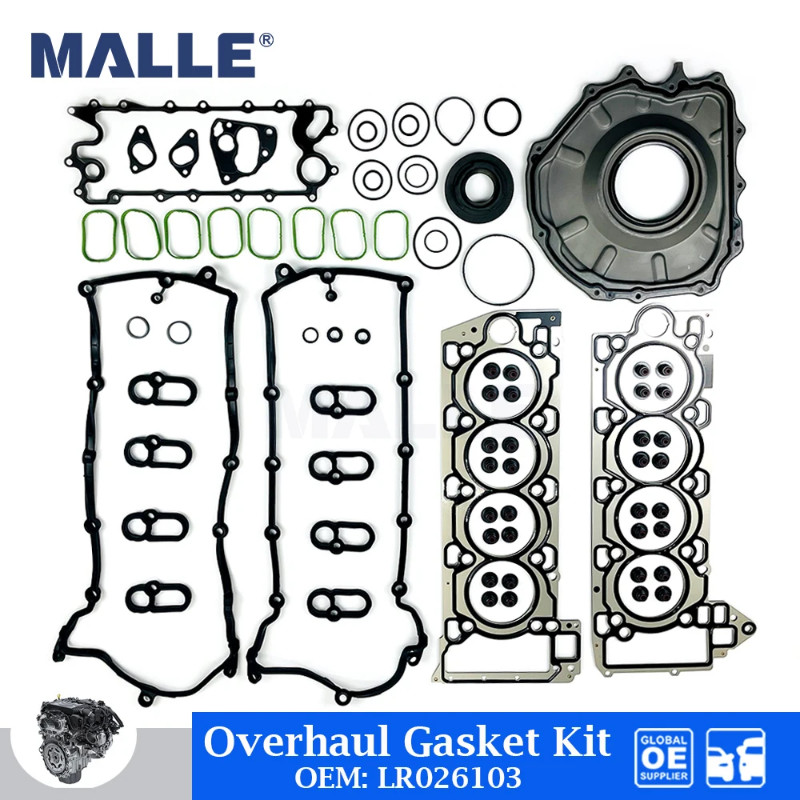 Engine Overhaul Gasket Kit For Land Rover New 5.0L Gas Range Rover V8 Auto Cylinder Head Gasket Set